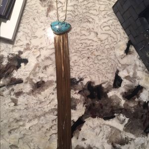 Anthropologie turquoise necklace